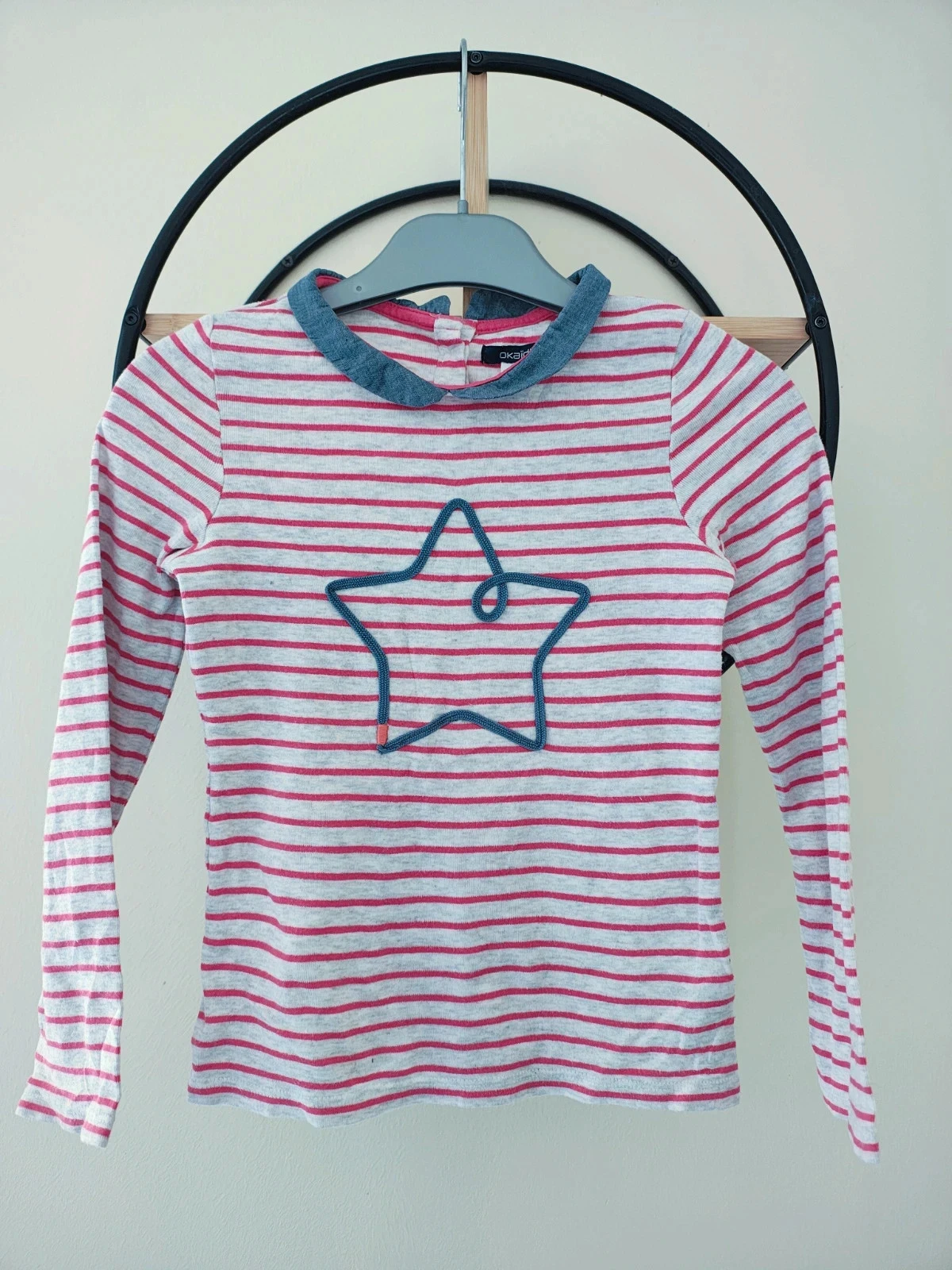 8 ans teeshirt a col Okaïdi